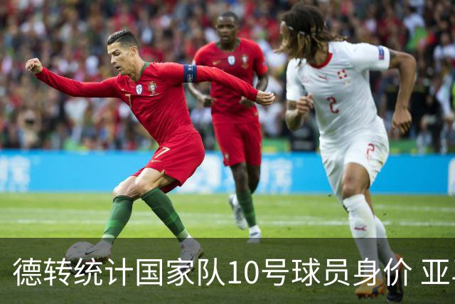 德转统计国家队10号球员身价 亚马尔1.5亿居榜首