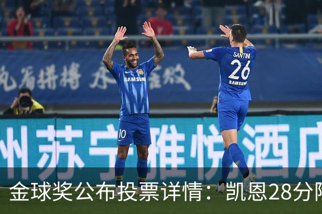 金球奖公布投票详情：凯恩28分险胜，为历史第四接近分差